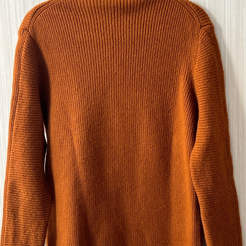 Scotch & Soda Burnt Orange Turtleneck Sweater Lg - Picture 2 of 10